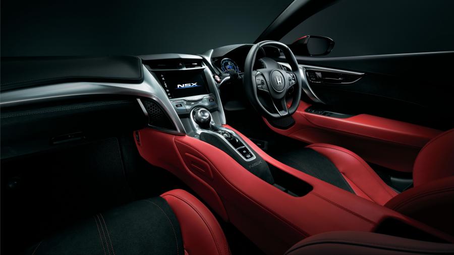 Интерьер Honda NSX 2016 года  (JP) (фото 7 из 21)